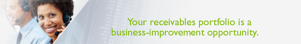 Your receivables portfolio is a business-improvement opportunity.